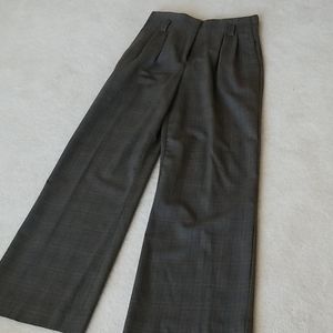 New never worn wide leg wool pants